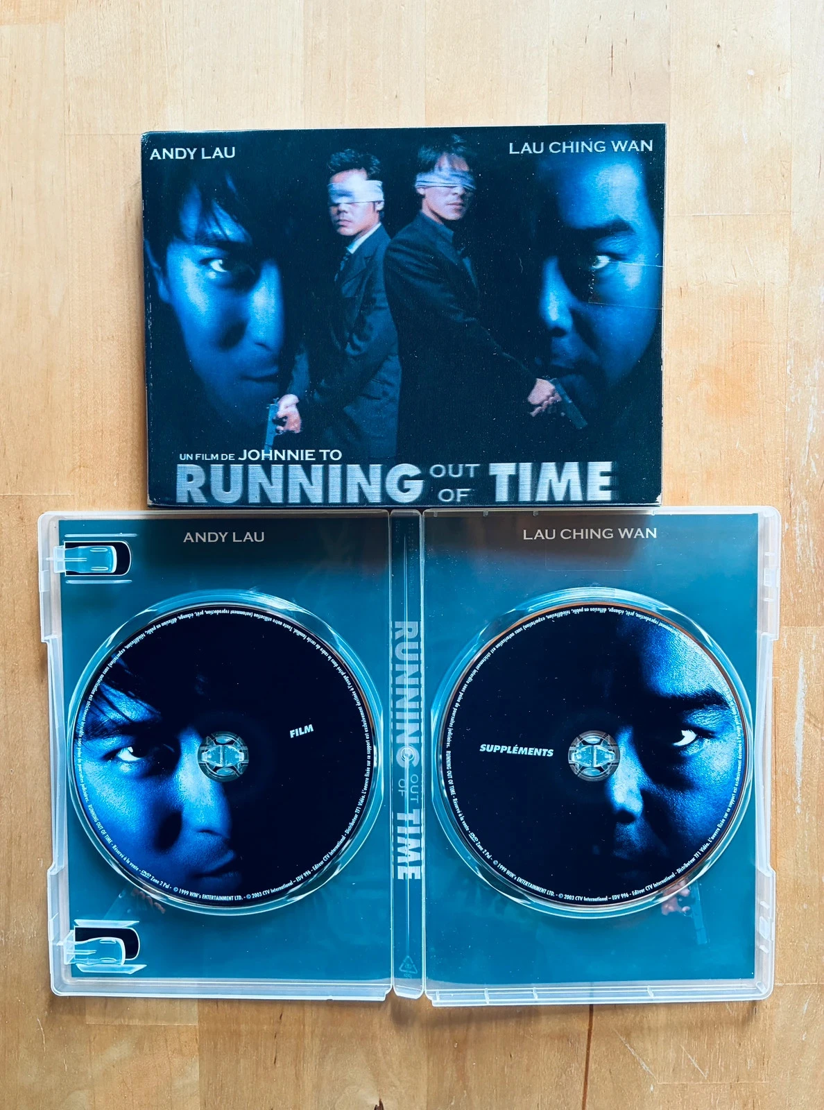 DVD Running out of Time by Johnnie To collector's edition. – photo 3